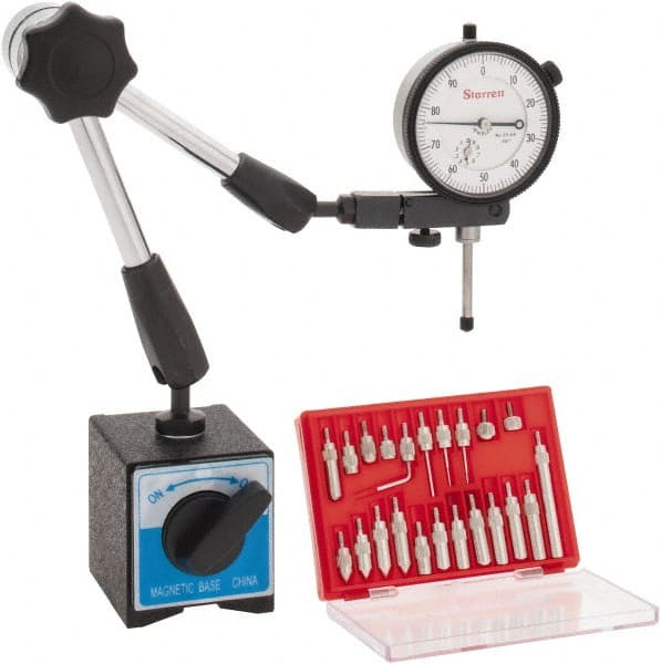 STARRETT STC99993J MAGNETIC BASE & DIAL INDICATOR