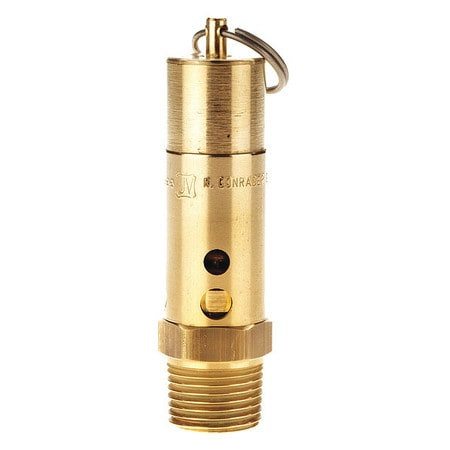 CONRADER 0938R-CE-275 PRESSURE RELIEF VALVE BRASS BALL