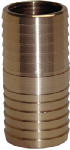 ASHLAND WATER GRP_ECO FLO PRODUCTS IC150NL YELLOW BRASS INSERT COUPLING, BARBED END