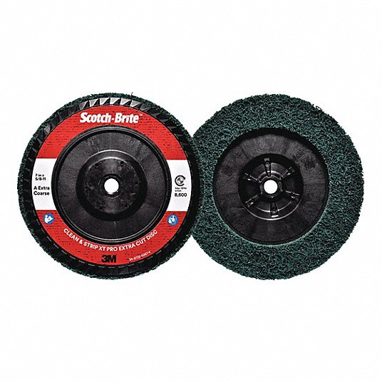 3M XC-RD-498Y41 QUICK CHANGE DISC NON-WOVEN SHANK GRN