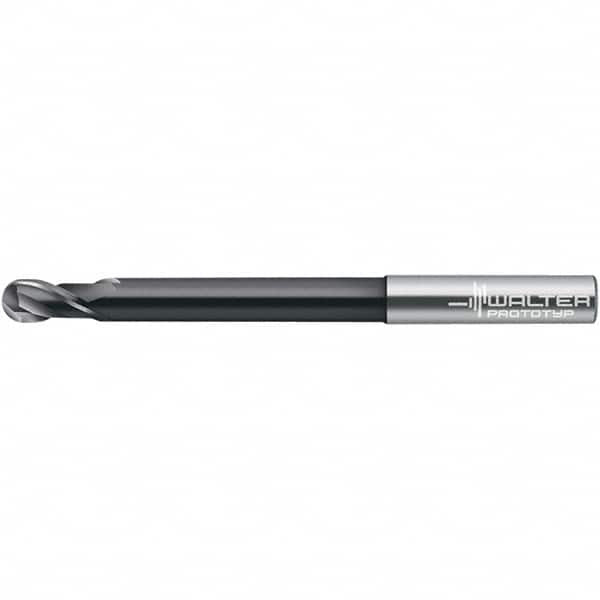 WALTER PROTOTYP 6959783 4MM DIAM, 4MM LOC, 2 FLUTE SOLID CARBIDE