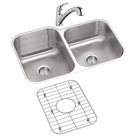 ELKAY DXUH312010RDFBG DAYTON STAINLESS STEEL 31-3/4" X 20-1/2"