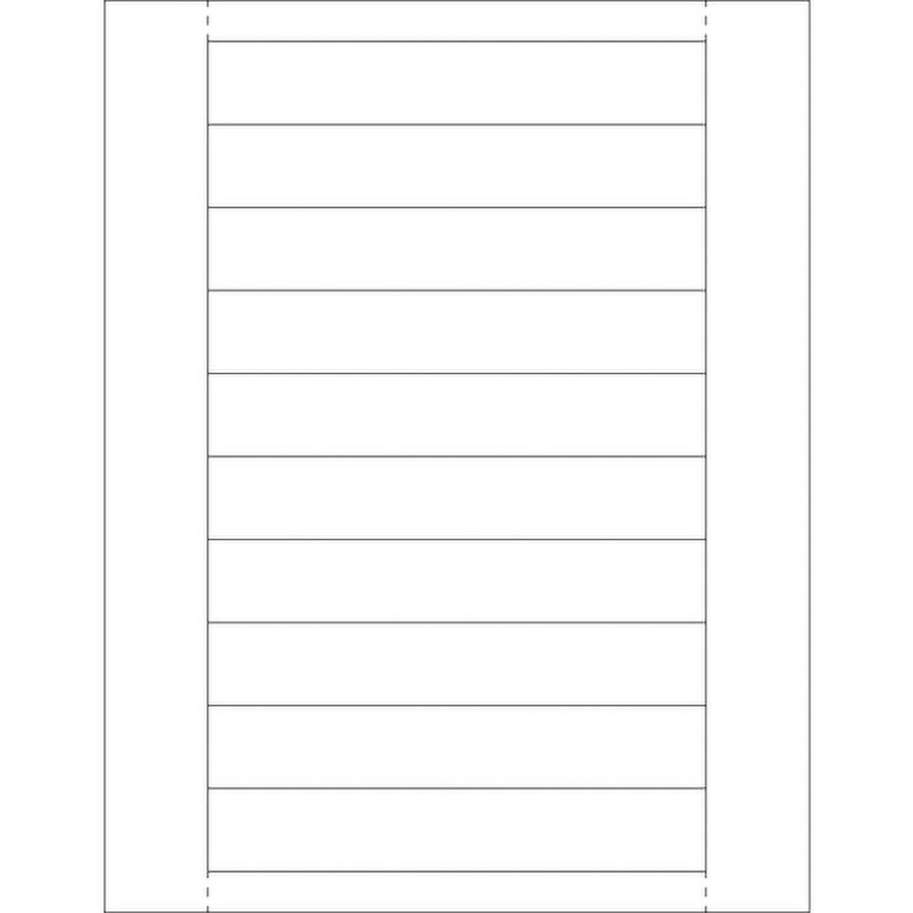 VALUE COLLECTION LH248 LABEL HOLDERS FOR SHELVING