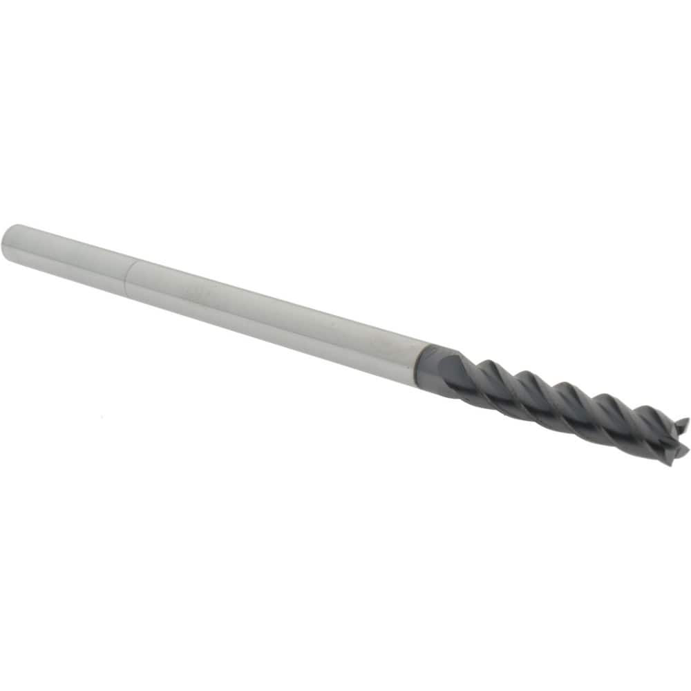 ACCUPRO 14788584 SQUARE END MILL: 4 FLUTES, SOLID CARBIDE