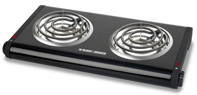 APPLICA CONSUMER PROD DB1002B DOUBLE BUFFET RANGE,ADJUSTABLE
