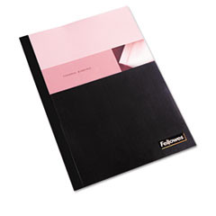 FELLOWES 5256101 COVERS,THERMAL,BLACK,3/8",10PK