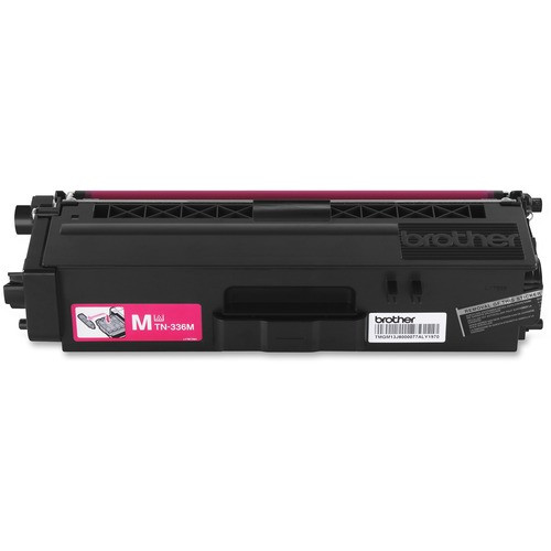 BROTHER TN336M TONER CARTRIDGE,MAGENTA,HIGH YIELD