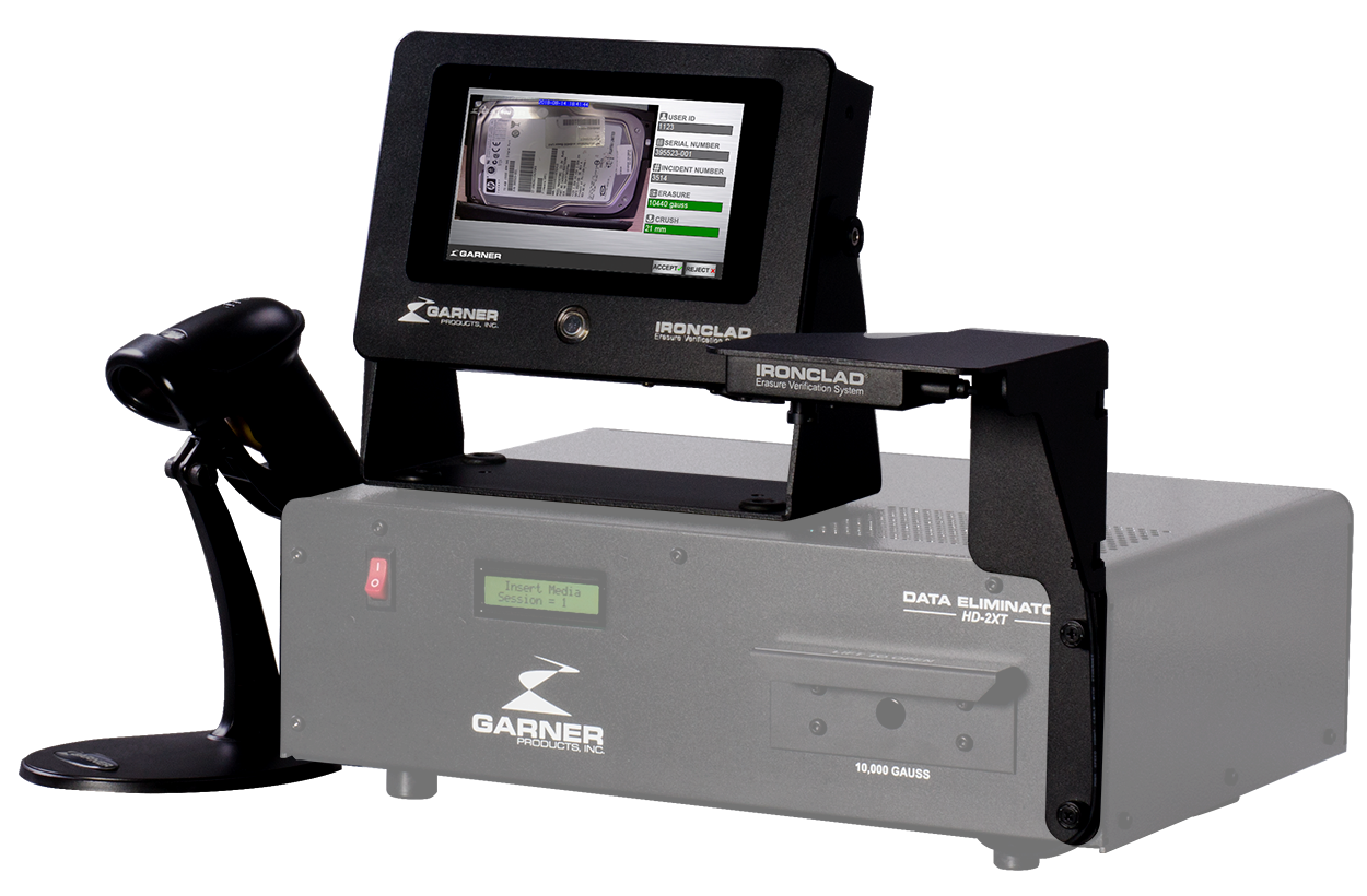 GARNER PRODUCTS, INC. IC-HD2X IRONCLAD DISPLAY UNIT, IMAGE CAPTURE SYS