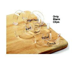 G E T ENTERPRISES CLIPS-PLAIN-PC-CL CLIPS SET 8 PLAIN FOR DRESSING BOTTLES