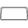PACTIV 0TK101360000 TRAY SERVING 14X18" FOAM WHT