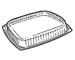 PACTIV YCI852010000 LID DOME FITS 24-32 OZ CONT PLAS CLR