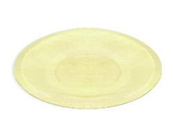 FRONT OF THE HOUSE DAP065NAW28 PLATE 5-1/2" RND SERVEWISE WOOD NAT