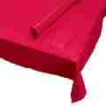 HOFFMASTER 113001 TABLECOVER 40"X100' PLAS RED