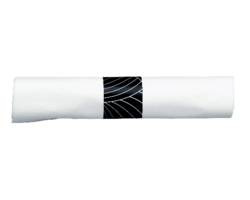HOFFMASTER 119990 CATERWRAP MYSTIC LL WHT W/ BLK CTLRY