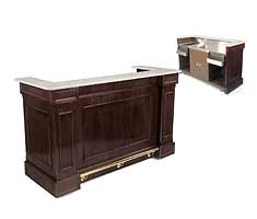 FORBES INDUSTRIES 5779-6 BAR MOBILE U SHAPED 6' HARDWOOD