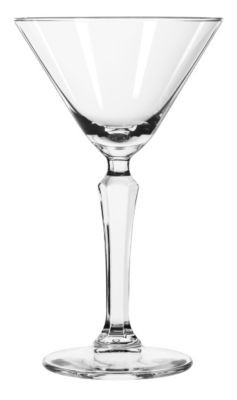 LIBBEY INC. 601404 GLASS MARTINI 6-1/2 OZ SPEAKEASY