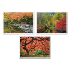 HOFFMASTER 702078 PLACEMAT 10X14" FALL MULTIPACK