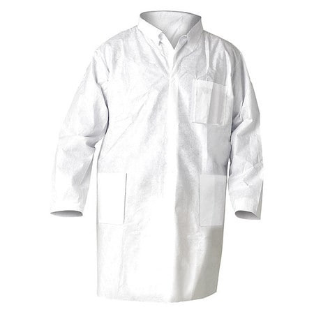 KIMBERLY CLARK 10033 LAB COAT BLUE XL PK25