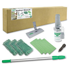 UNGER CK053 INDOOR WINDOW CLEANING KIT, ALUMINUM, 72