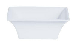 CARDINAL INTERNATIONAL FF200 BOWL FLARED 4 OZ SQUARE UP CHINA WHT