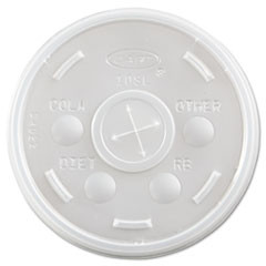 DART 10SL LID,10OZ,HIPS STRAW