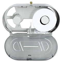 BOBRICK WASHROOM 2892 TWIN JUMBO-ROLL TOILET TISSUE DISPENSER