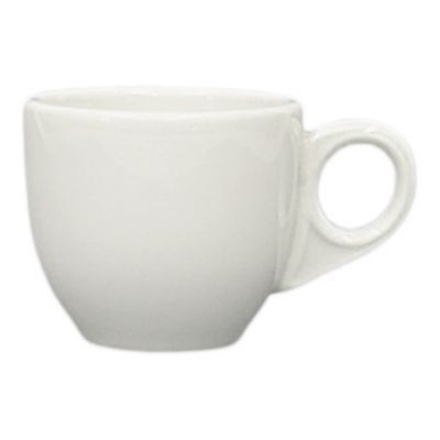 HOMER LAUGHLIN CHINA 10800 CUP 3-1/2 OZ DEMI PLAIN WHT RE