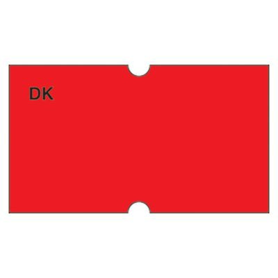DAY MARK SAFETY SYSTEMS 110419 DAYMARK 110419 FLUORESCENT RED LABEL FOR