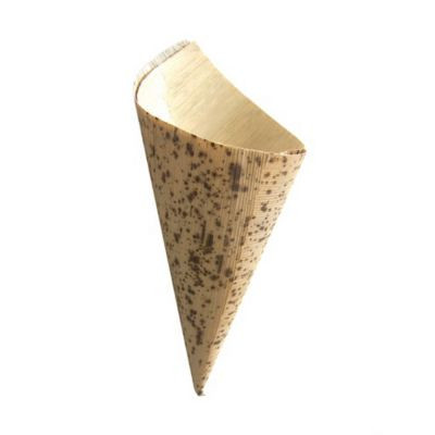 PACKNWOOD 210BBCOB13 CONE 1-3/4 OZ BAMBOO LEAF NAT