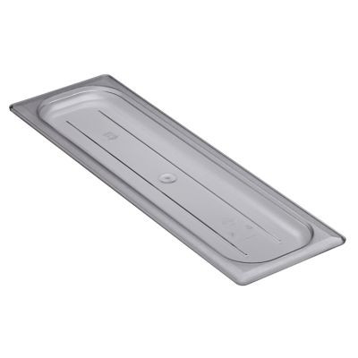 CAMBRO MANUFACTURING 20LPCWC135 LID F/ 1/2 SIZE LONG POLY PAN CLR