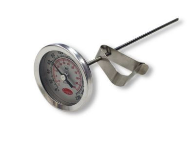 COOPER ATKINS 2238-06-3 THERMOMETER MILK STEAM 8" W/CLIP