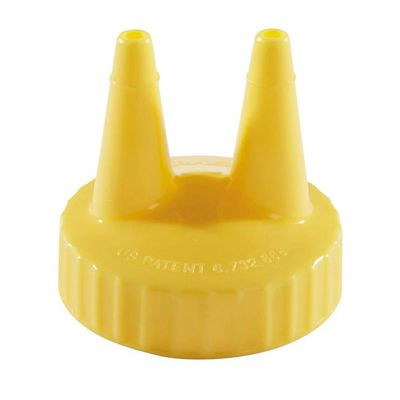 VOLLRATH 2200-08 TRAEX 2200-08 YELLOW TWIN TIP CAP FOR SQ