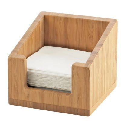 CAL-MIL PLASTIC PRODUCTS,INC. 3309-60 CAL-MIL 3309-60 BAMBOO NAPKIN HOLDER