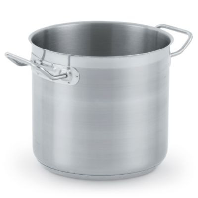 VOLLRATH 3513 POT STOCK 53 QT W/LID OPTIO 18/10 SS