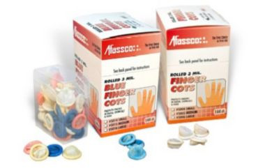 AFASSCO 5015 AFASSCO 5015 MEDIUM BLUE FINGER COTS - 1