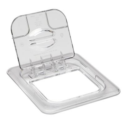 CAMBRO MANUFACTURING 60CWL135 LID FLIP F/ 1/6 SZ PAN POLY CLR