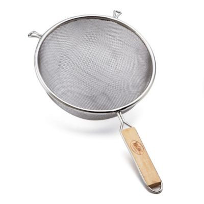 TABLECRAFT PRODUCTS COMPANY 92 STRAINER 6-1/4" W/ HNDL WOOD