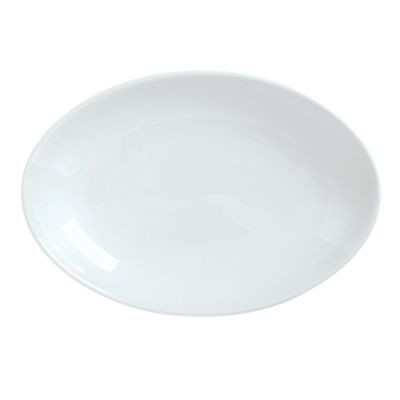 SYRACUSE CHINA 911194409 PLATTER 14-1/8" REFLECTIONS COUPE WHT
