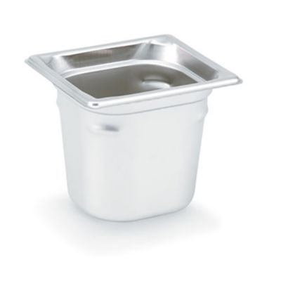 VOLLRATH 90682 PAN STEAM TABLE 1/6 SS