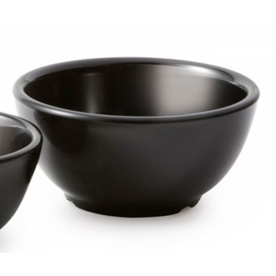 G E T ENTERPRISES B-525-BK BOWL SOUP 16 OZ ELEGANCE MEL BLK