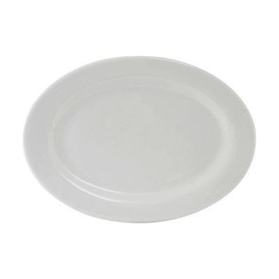 TUXTON CHINA ALH-200 PLATTER OVAL 20" ALASKA WHT
