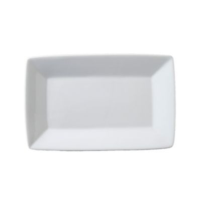 VERTEX CHINA ARG-R20P PLATE 11X7-1/8" RECT UNEMB UNDEC WHT