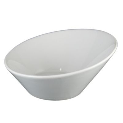 VERTEX CHINA ARG-IC16 BOWL 10-3/4" INCLINE SIGNATURE WHT