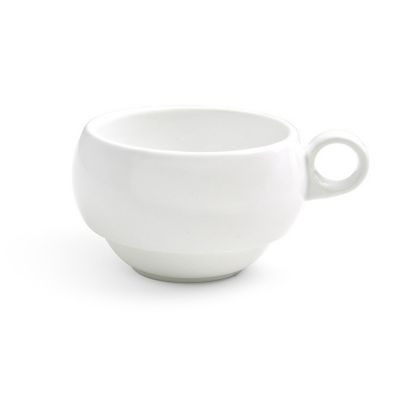 FRONT OF THE HOUSE DCS026WHP23 CUP COFFEE 9 OZ WHT MONACO