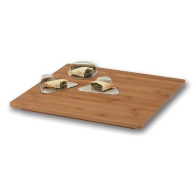 AMERICAN METALCRAFT BAM141 PLATTER 14-3/8" SQR BAMBOO