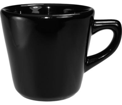 INTERNATIONAL TABLEWARE CA-1-B CUP TALL 7 OZ CANCUN BLK
