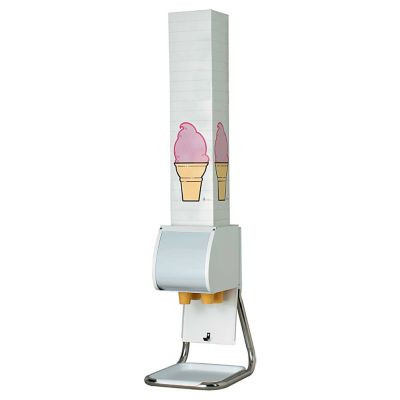DIVERSIFIED METAL PROD BCDS-BFL DISP ICE CREAM CONE 15-1/2" METAL