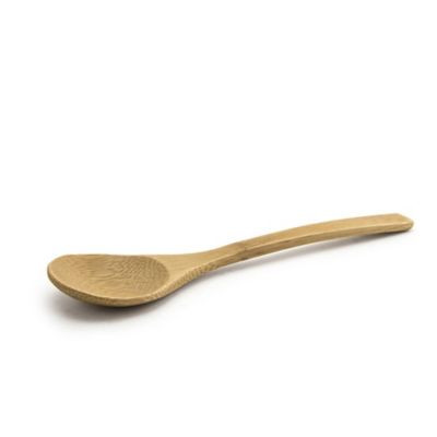 FRONT OF THE HOUSE BUT012BBB93 SPOON 6-1/2" WIDE MOUTH BAMBOO WOOD