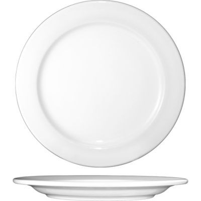 INTERNATIONAL TABLEWARE DO-5 PLATE 5-1/2" DOVER CERAMIC WHT