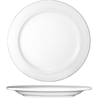 INTERNATIONAL TABLEWARE DO-16 PLATE RND WR 10-1/2" DOVER PORC EURO WHT